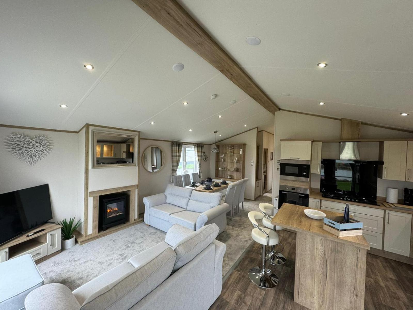 Golden Anchor - The Oakland Lodge - Coastal Caravan Breaks Chapel Saint Leonards Exteriér fotografie